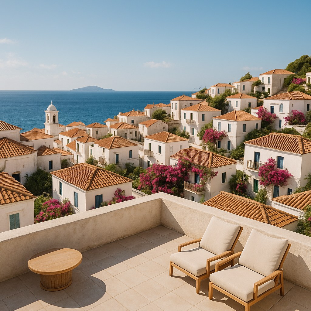 Renting on a Greek island